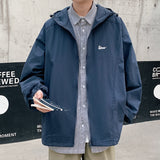 Men Jacket Spring Coat Loose Teen Jacket