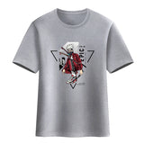 Itachi Uchiha Costume Naruto T-shirt Summer Kakashi Vortex Naruto Itachi Uchiha Cotton Short Sleeve T-shirt