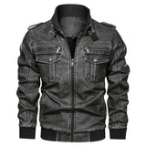 Black Varsity Jacket Racer Jacket Motorcycle Riding Racing Suit Cowhide Motorcycle Leather Coat for Men Fall/Winter Jacket