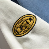 Baby Blue Varsity Jacket Autumn Casual Baseball Uniform Printed Embroidered Jacket For Men