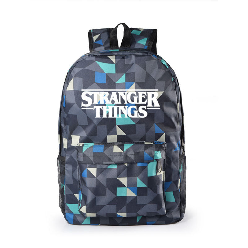 Stranger Things Hellfire Club Backpack Stranger Things Peripheral Schoolbag Casual Backpack