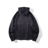 Mens Fall Outfits Goethe Religious Style Hooded Sweater Men's and Women's Oversize Pullover Retro Hoodie