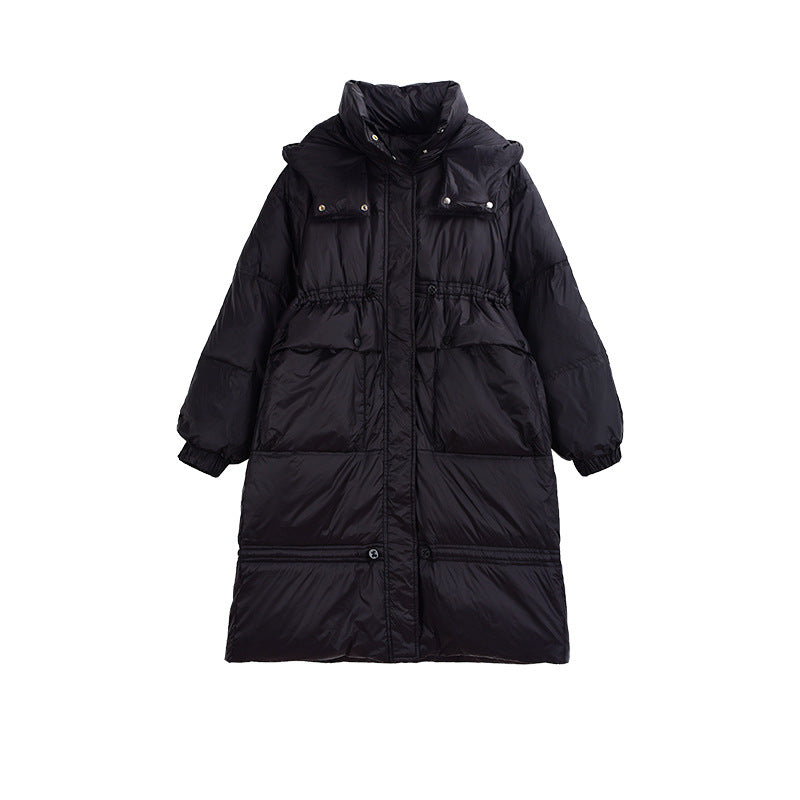 Women Winter Coats Puffer Jacket Down Coat Fall/Winter New Hooded Loose White Duck Down Jacket