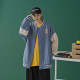 Jock Jacket Couple Wear Autumn Loose Men's Autumn Coat Casual Jacket Autumn and Winter Baseball Uniform Men's Clothing
