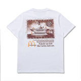 Travis Scott Astroworld Shirt Printed Trendy High Street Fog Short Sleeve T-shirt