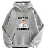 Let'S Go Brandon Hoodie Spring And Autumn English Lettered Casual Hoodie