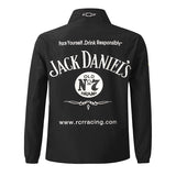 Black Varsity Jacket Racer Jacket Preppy Retro Style Spring, Autumn and Winter Clothing Coat Motorcycle Jacket