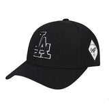 La 9fifty Hats Golden Edge Men's and Women's Hard Top NY Hip Hop Fashion