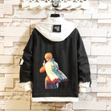 Comic Denim Jacket Men's and Women's Denim Jacket