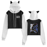 Travis Scott Astroworld Hoodie Autumn and Winter Navel Hooded Color Contrast Sweater