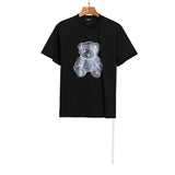 We11 Done T Shirts Little Bear Cartoon Pattern Oversize Loose Couple