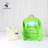 Children Boy Hoodie Spring and Autumn Children Long-Sleeved Sweater Top T Boy Terry