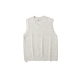 Men Sweater Vest Street Simplicity Sleeveless Knitted Vest Men's BF Idle Style Loose V-neck Sweater Vest Waistcoat