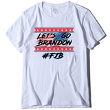 Let's Go Brandon T Shirts Brandon Printed Short-Sleeved T-shirt Women's Bottoming Shirt
