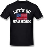 Let'S Go Brandon T Shirt Printed Casual Short-Sleeved T-Shirt Men'S