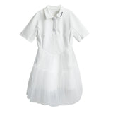 Daisy Buchanan Dress White Dress Women'S Summer Short Skirt Gauze Skirt