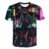 Marvel T Shirt Summer T-shirt Printed T-shirt Short Sleeve