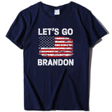 Let's Go Brandon T Shirt Women's Short-Sleeved T-shirt Women's Bottoming Shirt