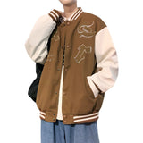 Cream Color Varsity Jacket Vintage Baseball Uniform