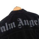 Palm Angels Jacket Angel Letter Corduroy Workwear Jacket Men 'S Jacket