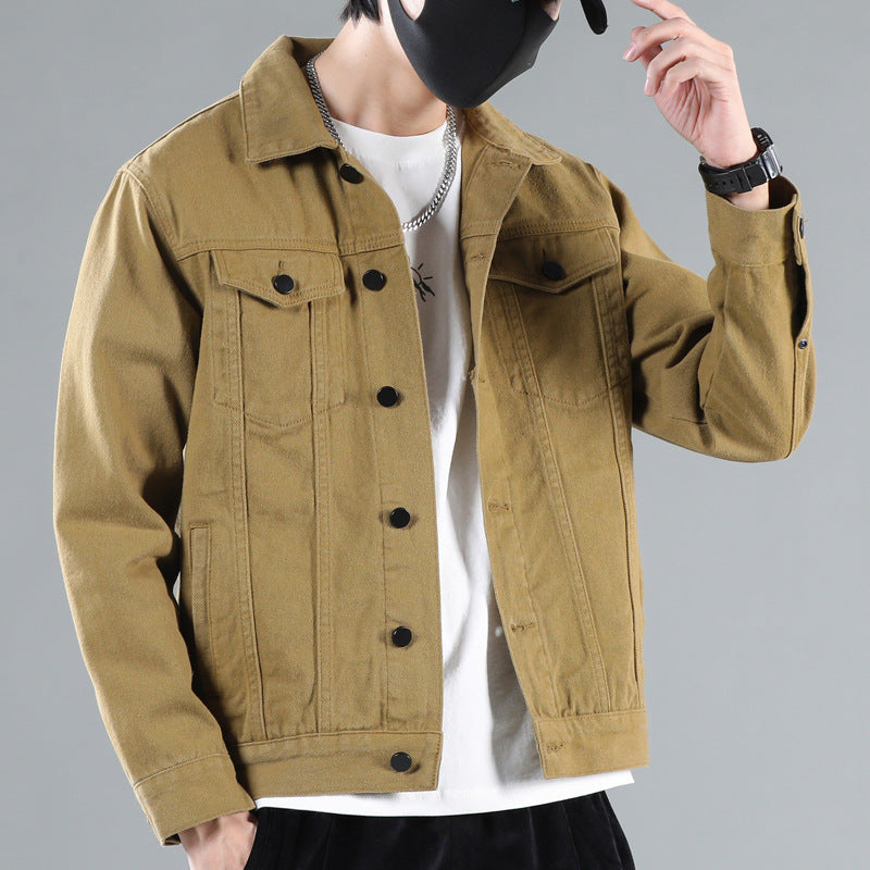 Baggy Jacket Men's Spring and Autumn Baggy Casual Jacket
