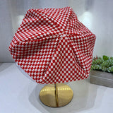 Check Beret Hat Vintage Casual Fashionable Painter Fashion
