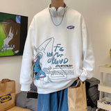 Men Sweatshirts Printed Pullover Sweatshirt Men's Autumn Loose Casual Jacket
