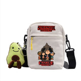 Stranger Things Hellfire Club Backpack Stranger Thing Shoulder Bag Canvas Breathable Crossbody