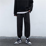 Men Pants Casual Pants Men's Autumn and Winter Loose Trousers