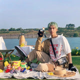 Jesus Is King T Shirt Cpfm Kanye Loose Men's Short Sleeve T-shirt Women