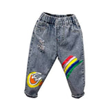 Toddler Boys Pants Boys' Jeans Spring and Autumn Clothing