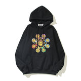 WGM Closing Shark Camouflage Hooded Cardigan Zipper Terry Men