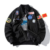 NASA Varsity Jacket Casual Coat Men's Embroidered Loose Autumn and Winter