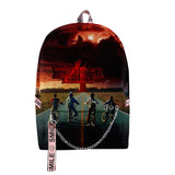 Stranger Things Hellfire Club Backpack Stranger Things 4 Backpack 3D Printed Schoolbag