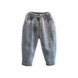 Toddler Boys Pants Boys' Ripped Jeans Casual Pants Spring Wear