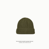 Toboggan Hat Casual Warm Knitting Thread Hat Autumn and Winter Woolen Hat Hip Hop