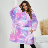 Hoodies Blankets Thickened Pullover Sweater Lazy Blanket Home Wear
