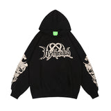 Mens Fall Outfits Printing Suit Hoodie Sweater Autumn Loose Casual Hooded Long Sleeve T-shirt Men