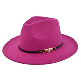 Italian Fedora Hats Vintage Fedora Hat Woolen Top Hat Flat Eaves Cap