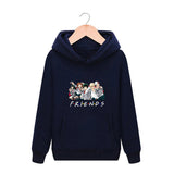 Friends Joey Hoodie Pullover Print Casual Hooded Sweater