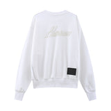 We11 Done Sweatshirts Men and Women Same Style Autumn Winter Sweater