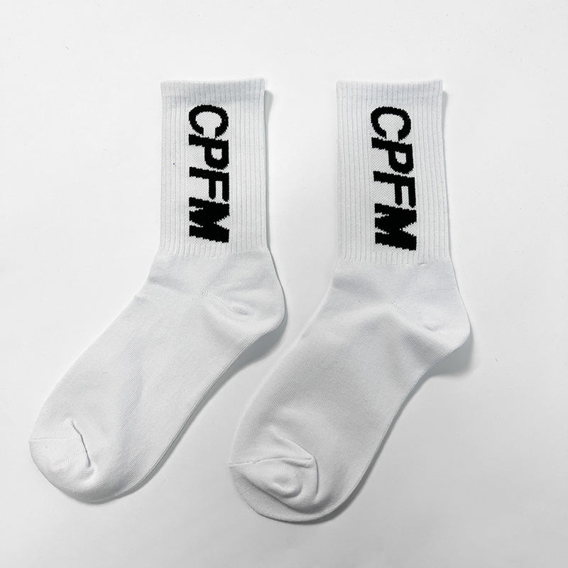 Cpfm Socks Spring/Summer Sports Mid-Calf Socks for Men