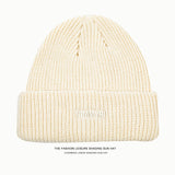 Toboggan Hat Woolen Cap Men and Women Fashion Autumn and Winter Beanie Hat