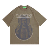 Preppy Aesthetic T Shirt Retro Short Sleeve T-shirt