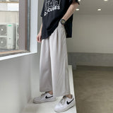 Men Pants Men's Loose Solid Color Summer Casual Pants Outdoor Sports