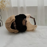 Beanies Japanese Women's Autumn and Winter Warm Lamb Wool Style Skullcap Men