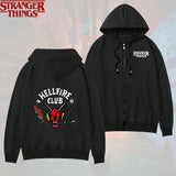 Stranger Things Hellfire Club Hoodie Hoodie Coat