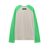 We11 Done Sweatshirts Autumn and Winter Hexagonal Salamander Pattern for Men and Women