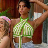 Music Festivals Rave Outfits Girls Tops Summer Women's Sexy Tube Top