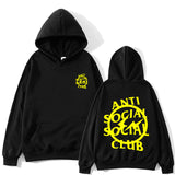 Anti Social Club Hoodie Printed Hoodie